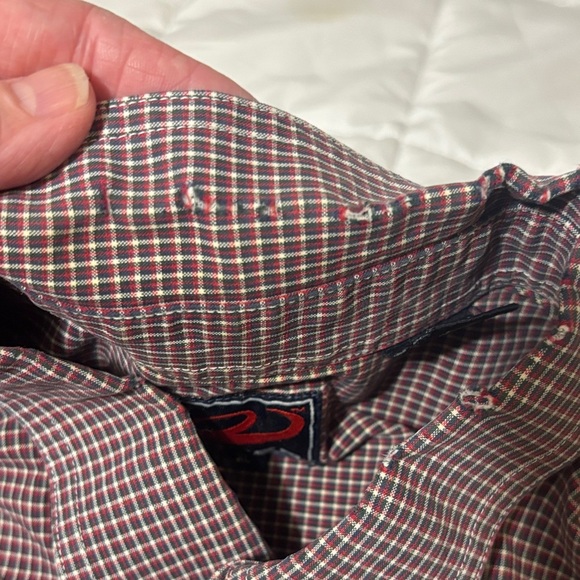 Roper Plaid Short Sleeve Button Down Shirt - Picture 5 of 9